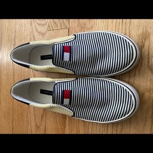 Tommy Hilfiger striped slip on size 6